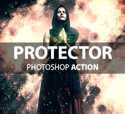 极品PS动作－战场护神(含高清视频教程)：Protector Photoshop Action